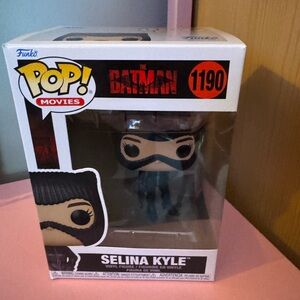 Funko Pop Selina Kyle in Black and Gray